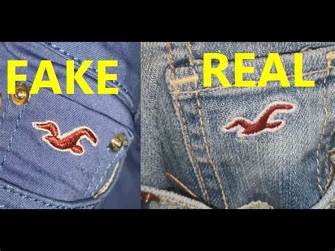 how to tell fake hollister clothes|Hollister jeans real vs fake comparison. How to spot counterfeit .